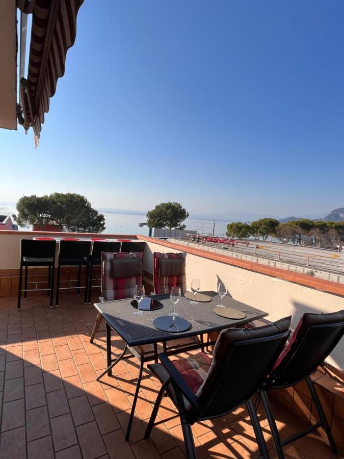 Ferienwohnung Favola Bella The Panoramic Penthouse Bardolino Exterior foto